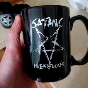 Blackcraft pentagram mug
